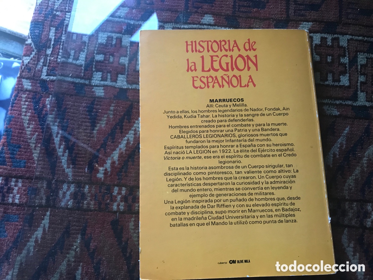 Libros de segunda mano: Historia de la legi&oacute;n espa&ntilde;ola. Carlos de Arce - Foto 3