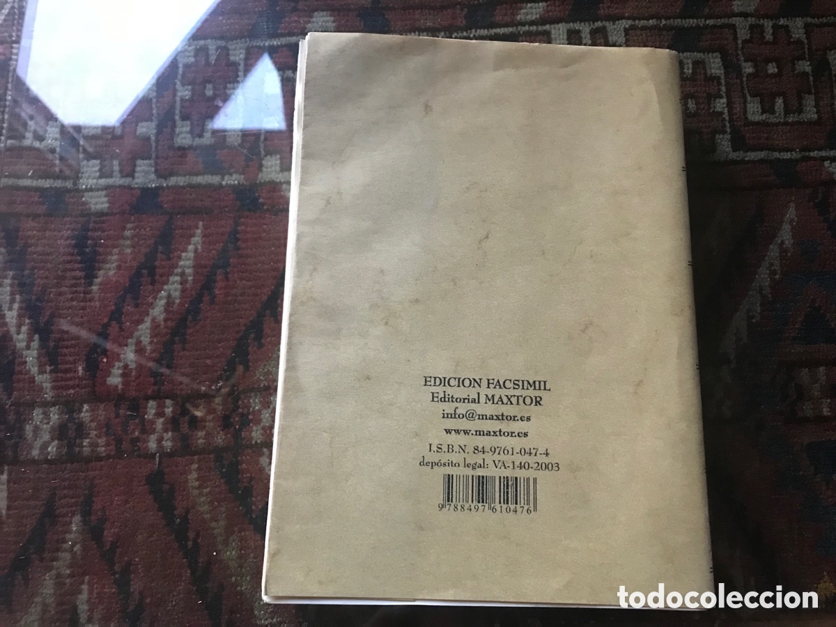 Libros de segunda mano: La verdadera historia del rey don Rodrigo. Facs&iacute;mil 2003. Maxtor. - Foto 3