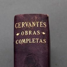Libros de segunda mano: CERVANTES - OBRAS COMPLETAS - AGUILAR - 1943. Lote 366269461