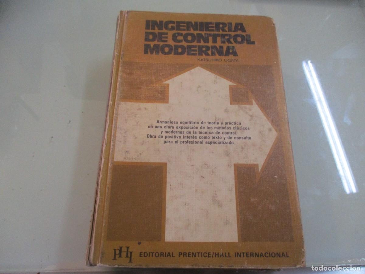 Libros de segunda mano: KATSUHIKO OGATA Ingenier&iacute;a de control moderna W14836 - Foto 1