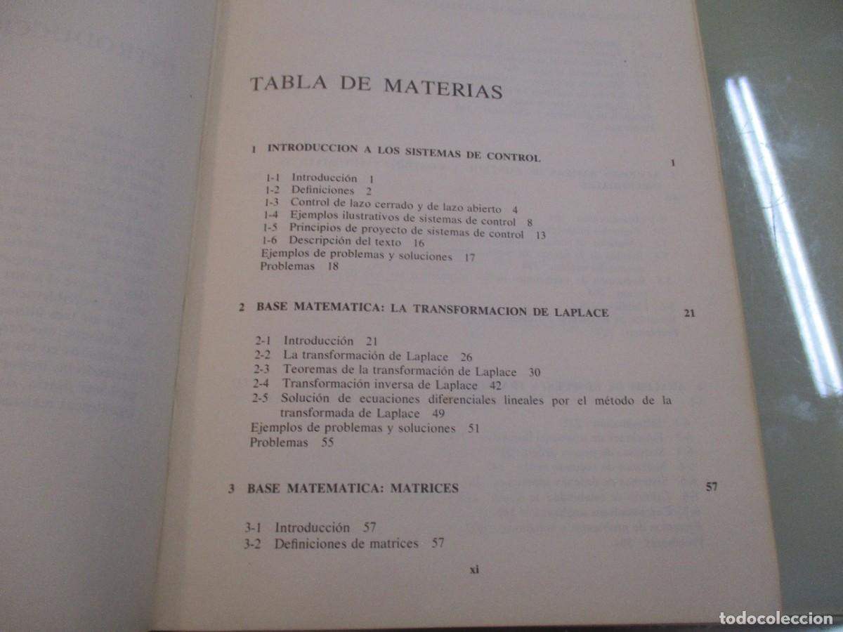Libros de segunda mano: KATSUHIKO OGATA Ingenier&iacute;a de control moderna W14836 - Foto 2