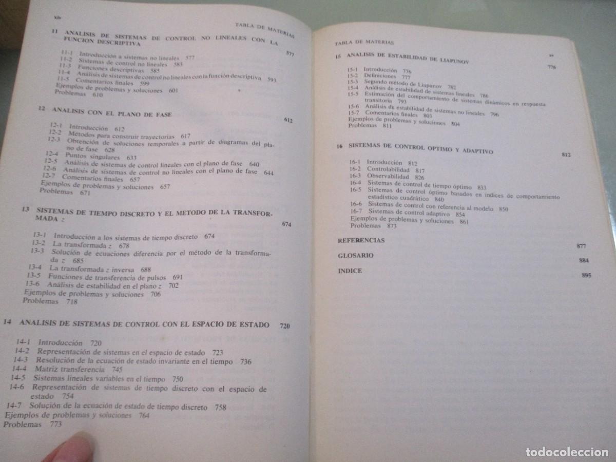 Libros de segunda mano: KATSUHIKO OGATA Ingenier&iacute;a de control moderna W14836 - Foto 4
