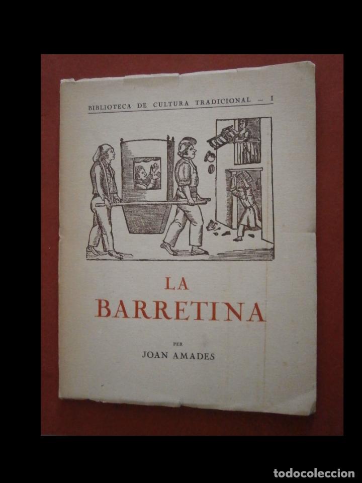 Libros de segunda mano: La barretina. Joan Amades - Foto 1