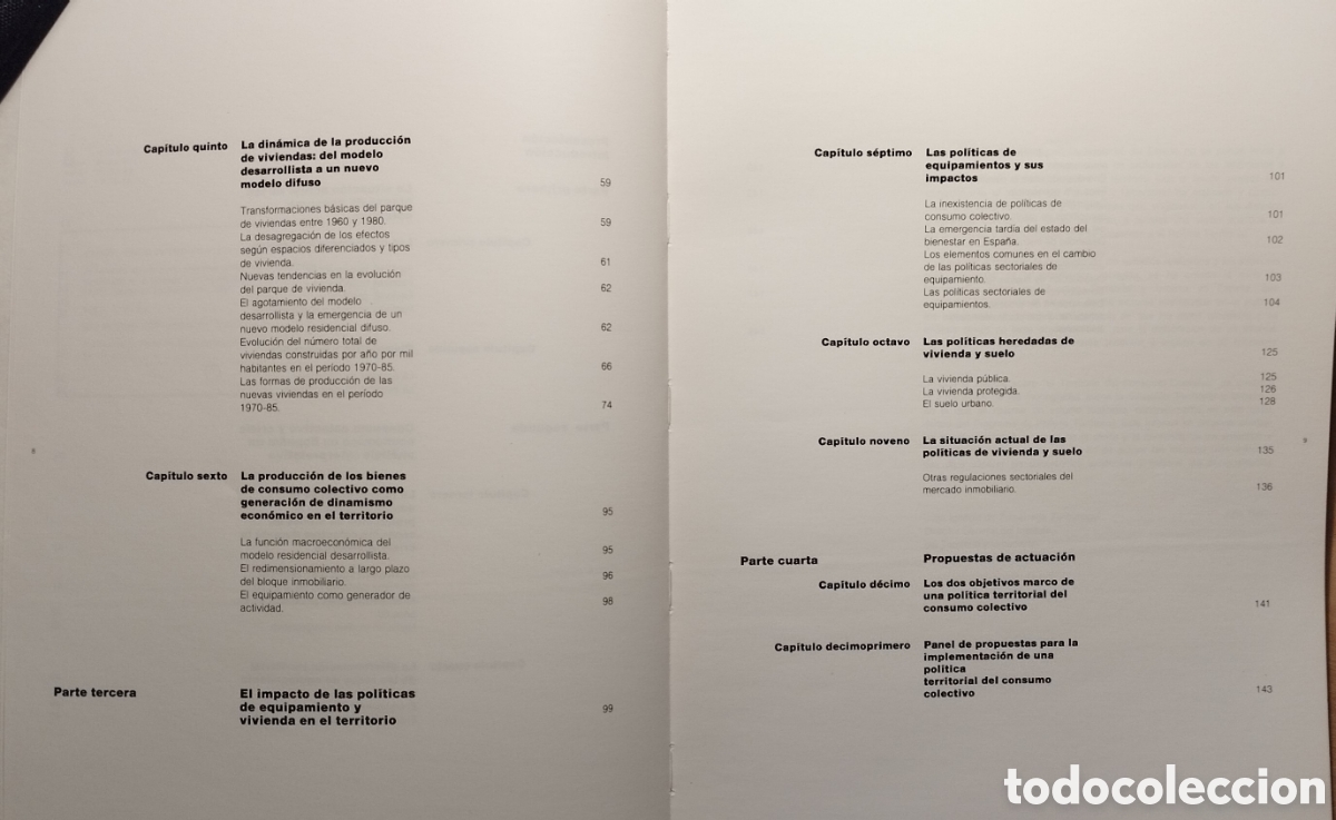 Libros de segunda mano: EL TERRITORIO DEL CONSUMO COLECTIVO - MOPU - 1987 - Foto 3