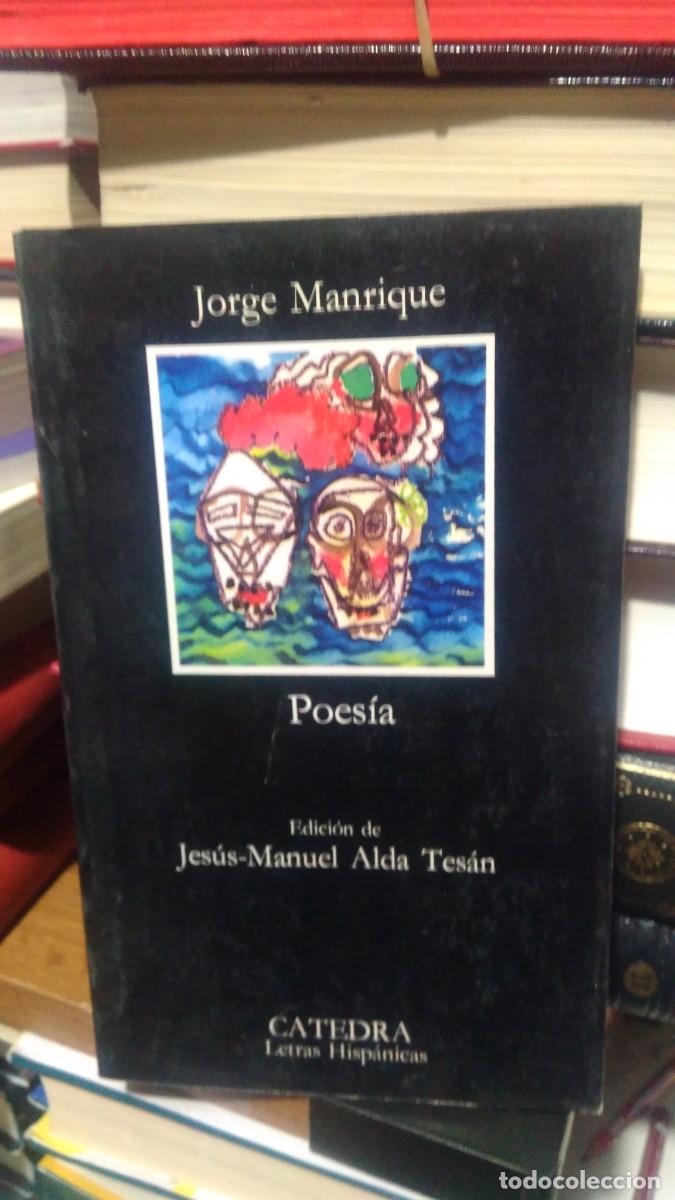 Libros de segunda mano: POES&Iacute;A, JORGE MANRIQUE, ED. CATEDRA - Foto 1
