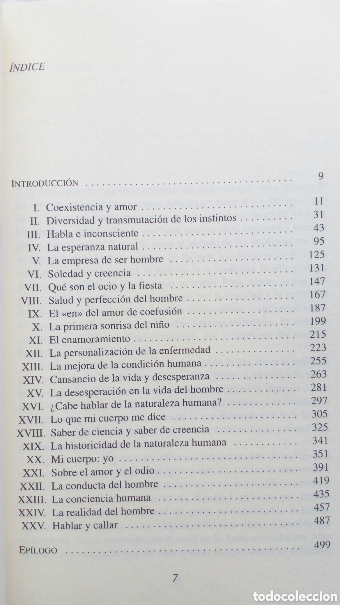 Libros de segunda mano: Ser y Conducta del Hombre. Pedro La&iacute;n Entralgo. - Foto 4
