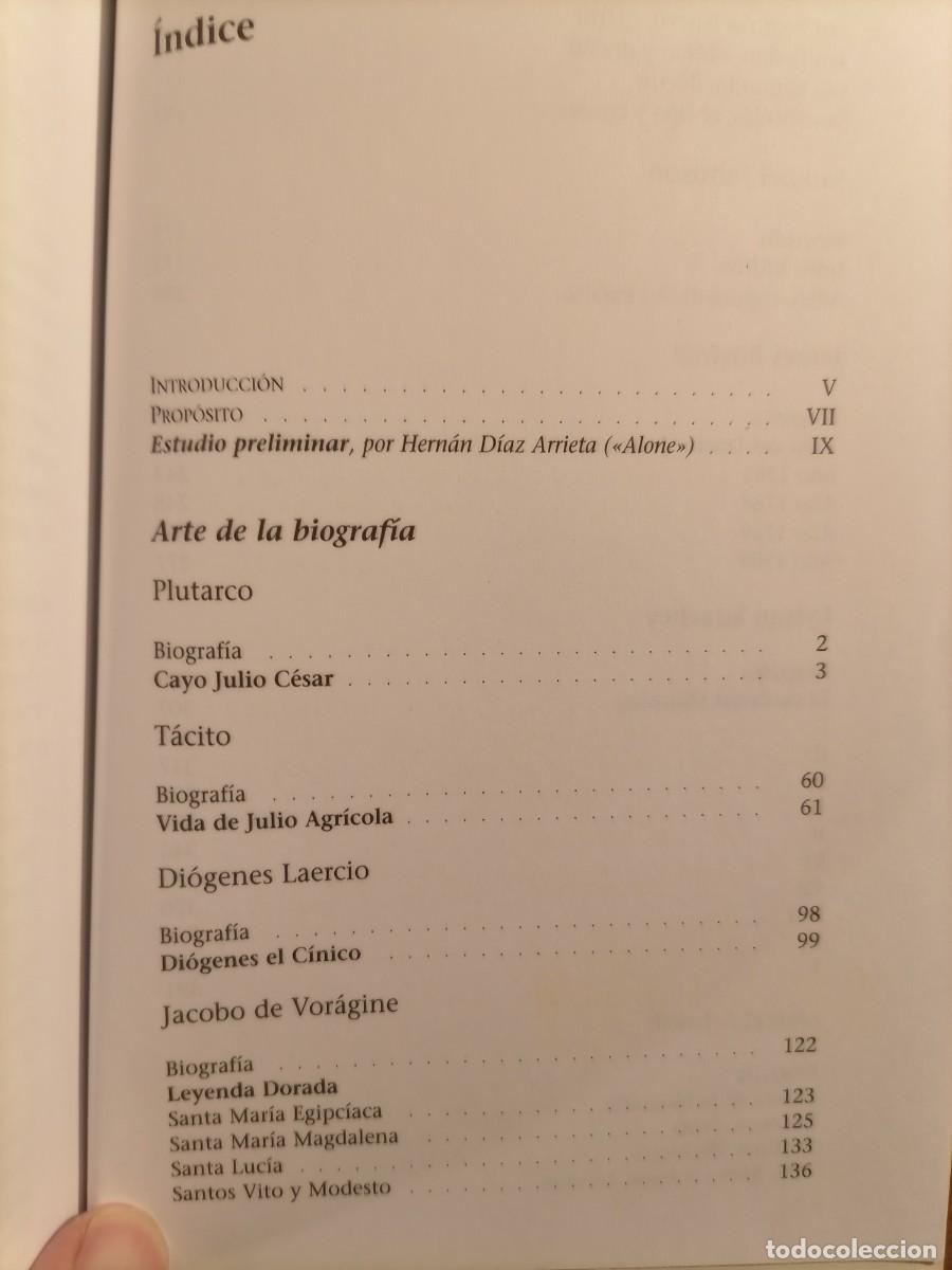 Libros de segunda mano: Arte de la biograf&iacute;a. Biblioteca universal - Foto 4