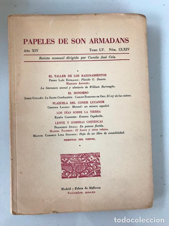 Libros de segunda mano: Papeles de son armadans. N&uacute;mero CLXIV - Foto 1