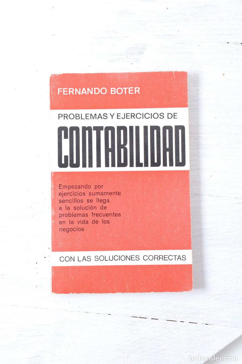 Libros de segunda mano: Fernando Boter, Problemas y ejercicios de contabilidad. Editorial Joventud - Foto 1