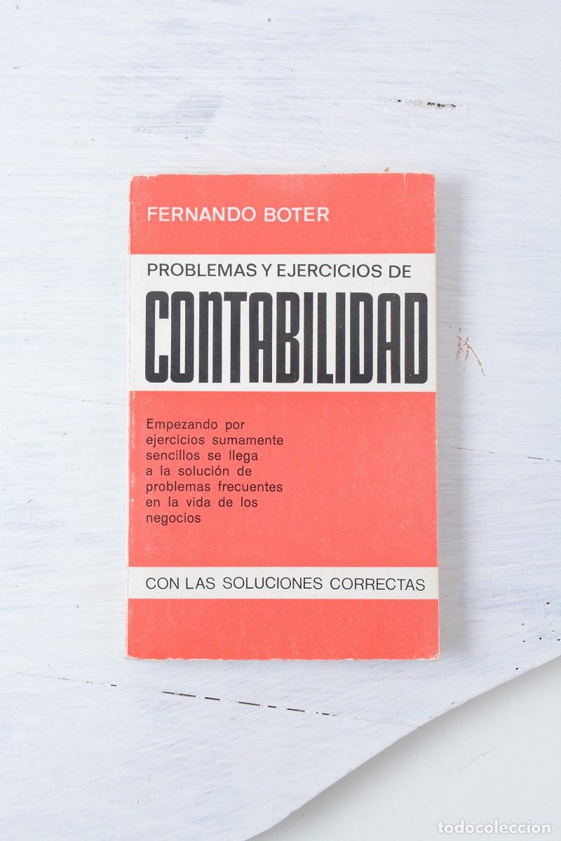 Libros de segunda mano: Fernando Boter, Problemas y ejercicios de contabilidad. Editorial Joventud - Foto 3