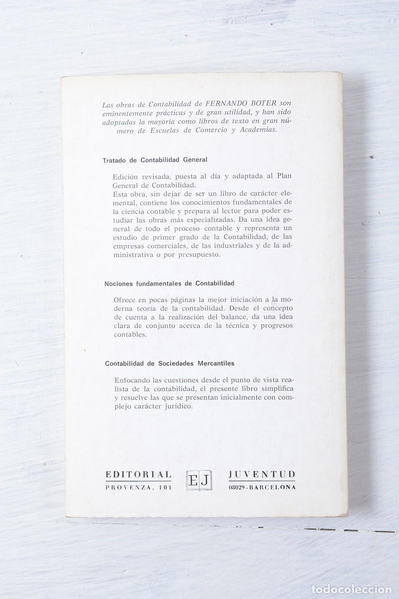 Libros de segunda mano: Fernando Boter, Problemas y ejercicios de contabilidad. Editorial Joventud - Foto 10