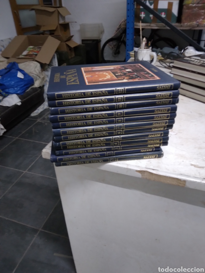 Libros de segunda mano: Historia de Espa&ntilde;a, Salvat ,12 tomos - Foto 2