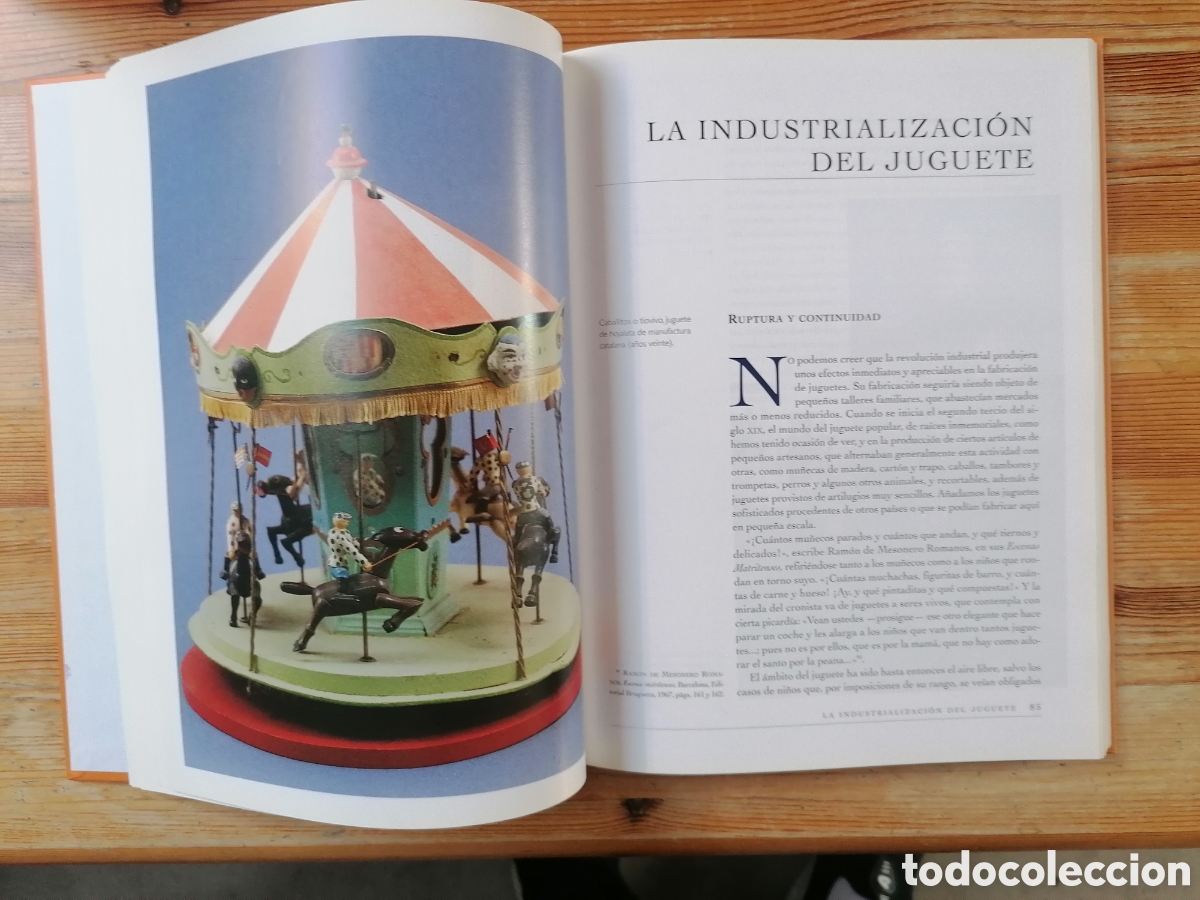 Libros de segunda mano: El juguete en Espa&ntilde;a. Jos&eacute; Corredor Matheos. - Foto 3
