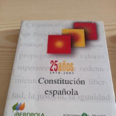 Livres d'occasion: CC-209 LIBRO 25 AÑOS 1978 2003 CONSTITUCION ESPAÑOLA. Lote 366578981