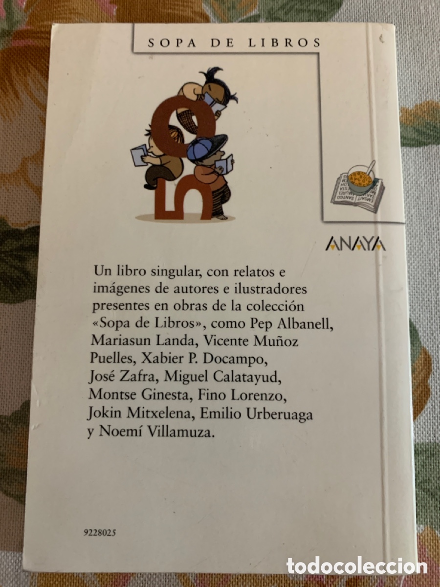 Libros de segunda mano: 50 Sopas. Colecci&oacute;n Sopa de Libros. Primera edici&oacute;n. 2000. - Foto 2