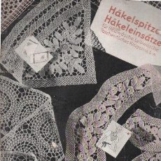 Libros de segunda mano: HÄKELSPITZEN HÄKELEINSÄTZE BEYER -BAND 334 - A-CORTE-130. Lote 366612591