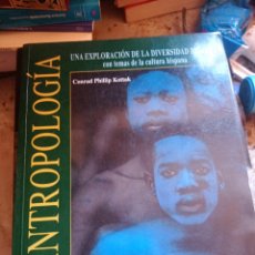Libros de segunda mano: CONRAD PHILLIP KOTTAK: ANTROPOLOGIA. UNA EXPLORACION DE LA DIVERSIDAD HUMANA. MCGRAW-HILL, 1996. Lote 366681191