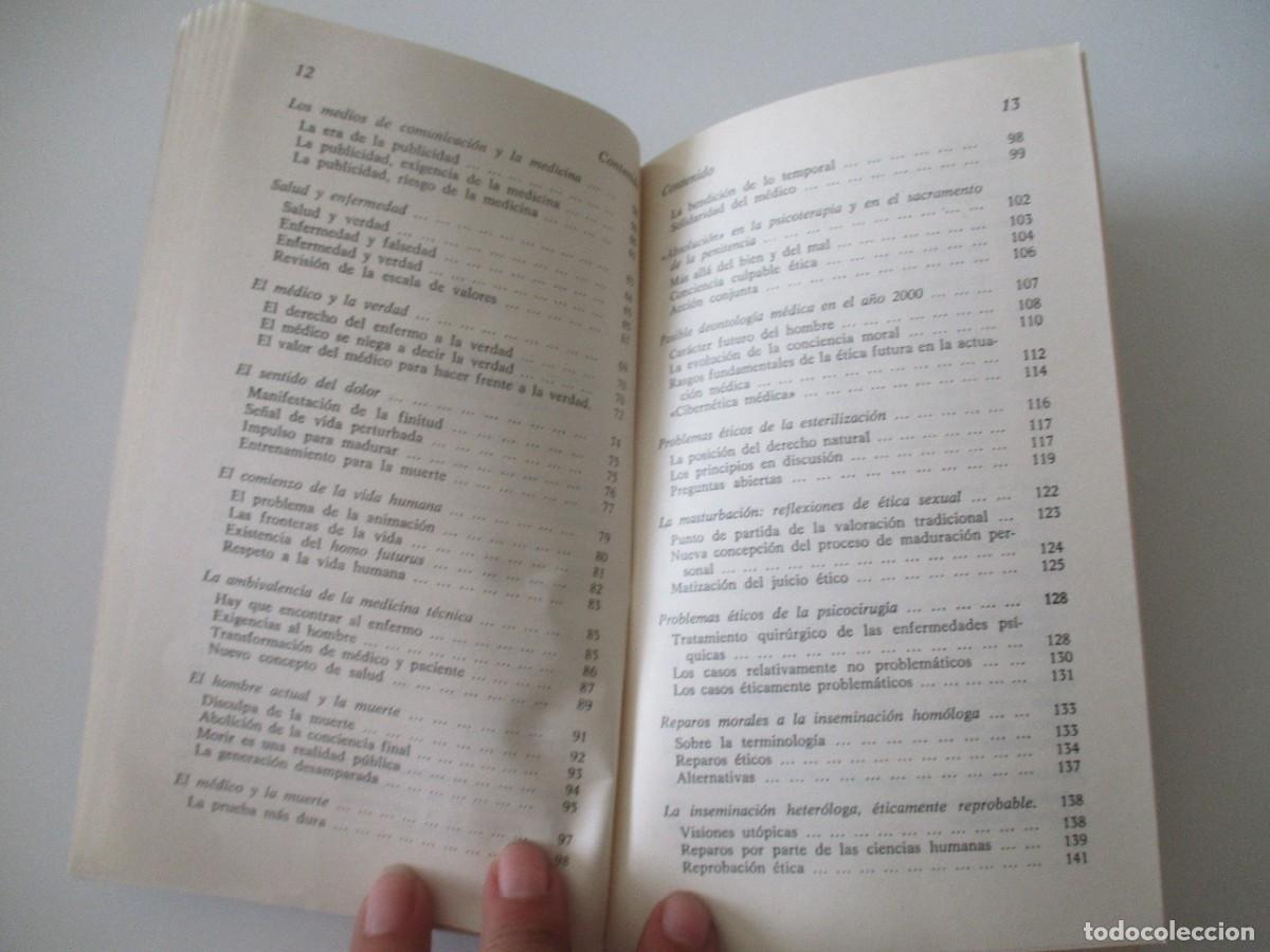Libros de segunda mano: RAHNER AUER B&Ouml;CKLE CONGAR &Eacute;tica y medicina W14906 - Foto 3