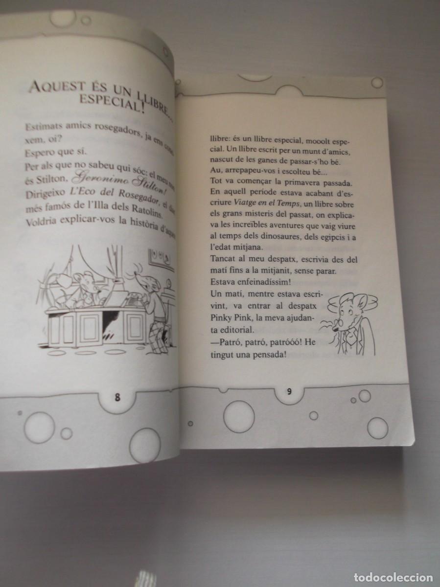 Libros de segunda mano: Els acudits m&eacute;s extrar&agrave;tics de Geronimo Stilton - Foto 5