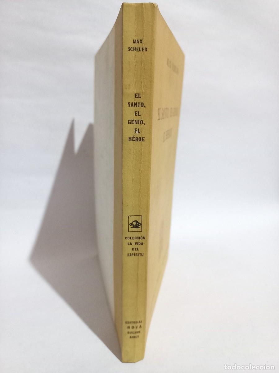 Libros de segunda mano: Max Scheler - El Santo, El Genio, El H&eacute;roe - Primera edici&oacute;n en espa&ntilde;ol - 1961 - Foto 2