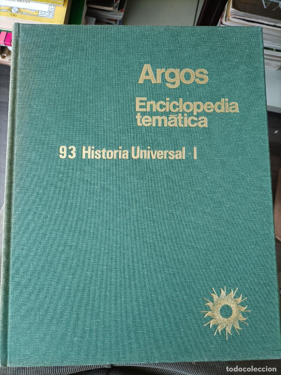Libros de segunda mano: Historia Universal. 3 Tomos. Argos Enciclopedia Tem&aacute;tica - Foto 1