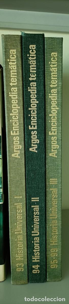 Libros de segunda mano: Historia Universal. 3 Tomos. Argos Enciclopedia Tem&aacute;tica - Foto 4