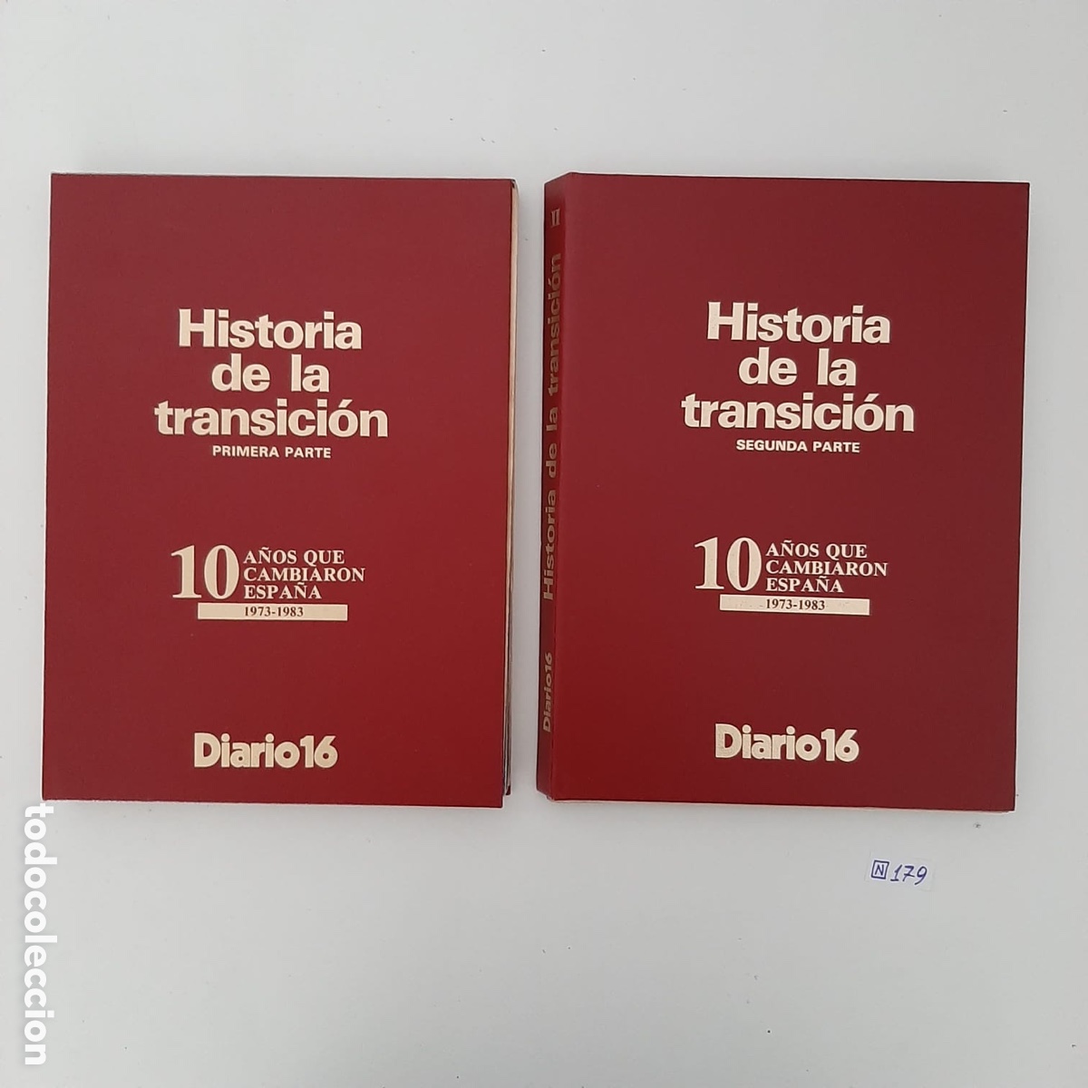 Libros de segunda mano: HISTORIA DE LA TRANSICION - DIARIO 16 *2 TOMOS* - Foto 1