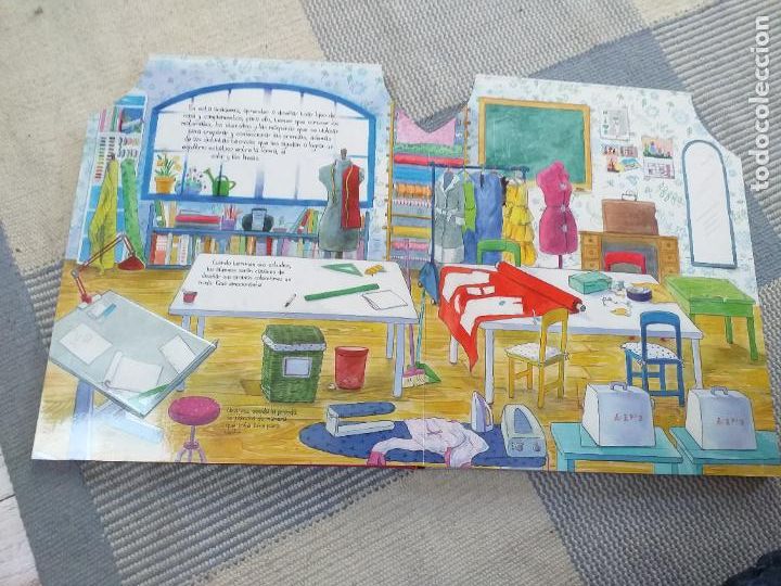 Libros de segunda mano: LIBRO ACADEMIA DE MODA CON VENTANAS PARA DESCUBRIR Y PRESS- OUTS PARA JUGAR - Foto 5