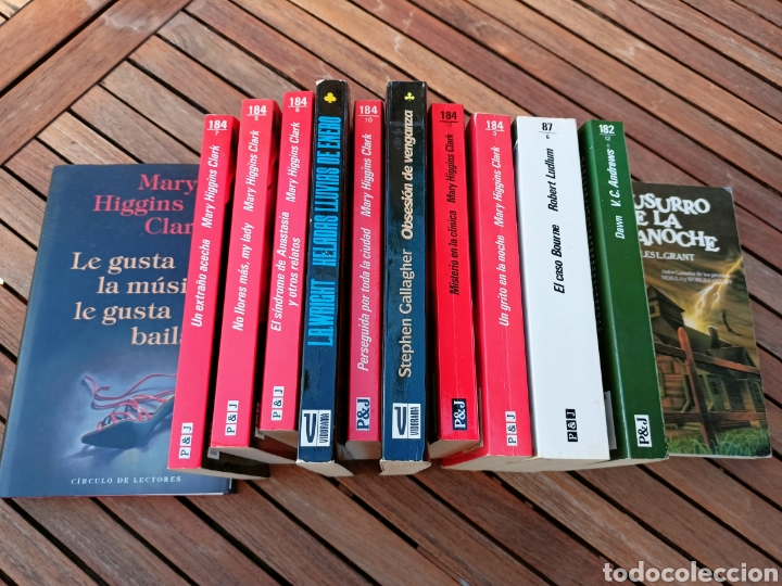 Libros de segunda mano: Lote 12 novelas Mary Higgins Clark y otras - Foto 2