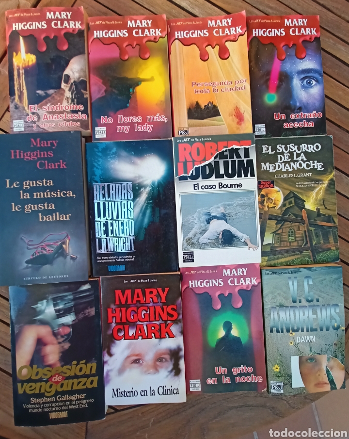 Libros de segunda mano: Lote 12 novelas Mary Higgins Clark y otras - Foto 1