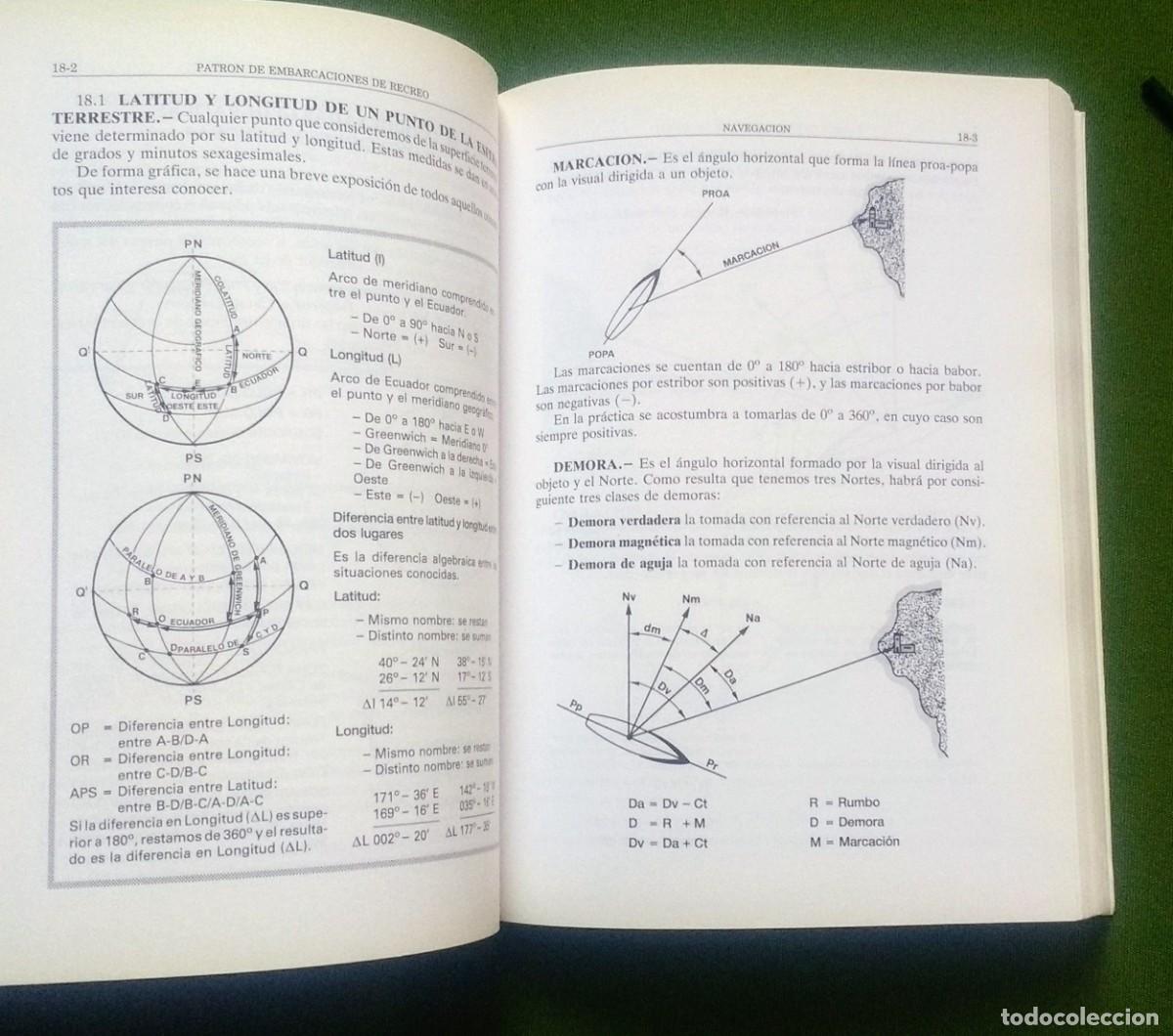 Libros de segunda mano: PATRON DE EMBARCACIONES DE RECREO - D. CABRONERO MESAS. - Foto 3