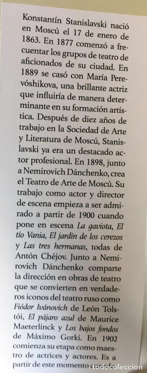 Libros de segunda mano: CUADERNO DE DIRECCI&Oacute;N, KONSTANT&Iacute;N STANISLAVSKI - NOTAS Y APUNTES - PRIMERA EDICI&Oacute;N - Foto 7