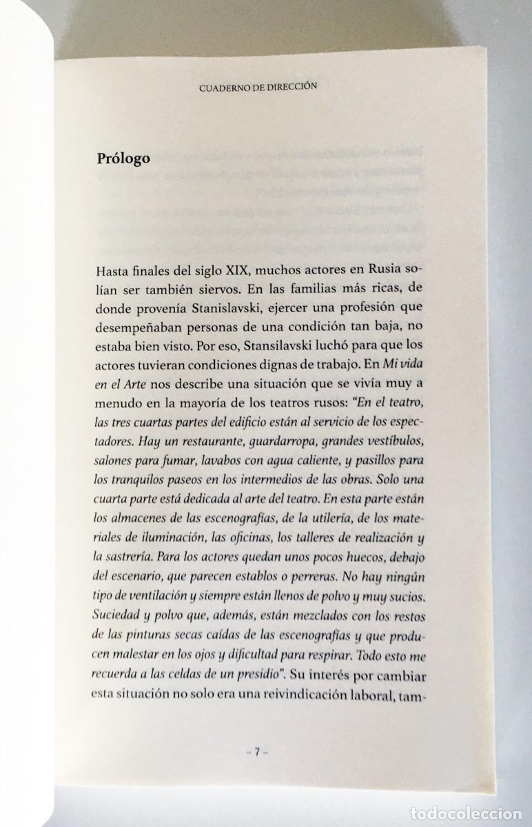 Libros de segunda mano: CUADERNO DE DIRECCI&Oacute;N, KONSTANT&Iacute;N STANISLAVSKI - NOTAS Y APUNTES - PRIMERA EDICI&Oacute;N - Foto 10