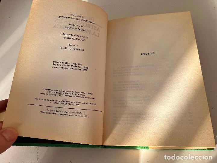 Libros de segunda mano: LIBRO ASTRONAVES EN LA PREHISTORIA PETER KOLOSIMO 1975 - Foto 5