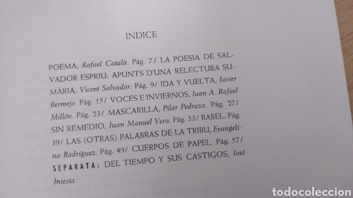 Libros de segunda mano: Abalorio. Revista de creacion n&ordm;9 1985 - Foto 2