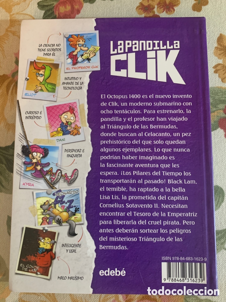 Libros de segunda mano: La Pandilla Clik. Piratas en el Tri&aacute;ngulo de las Bermudas. - Foto 3