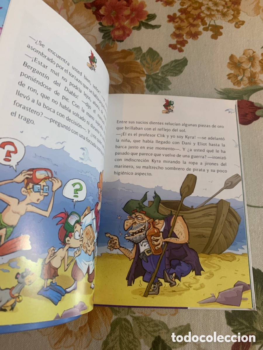 Libros de segunda mano: La Pandilla Clik. Piratas en el Tri&aacute;ngulo de las Bermudas. - Foto 8