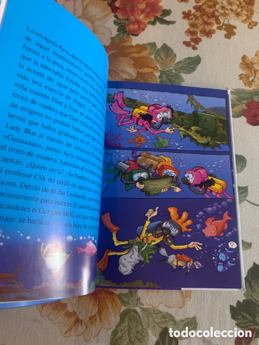 Libros de segunda mano: La Pandilla Clik. Piratas en el Tri&aacute;ngulo de las Bermudas. - Foto 9
