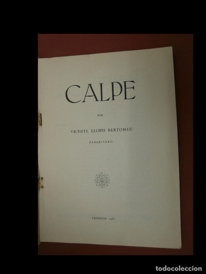 Libros de segunda mano: Calpe. Vicente Llopis Bertomeu - Foto 6