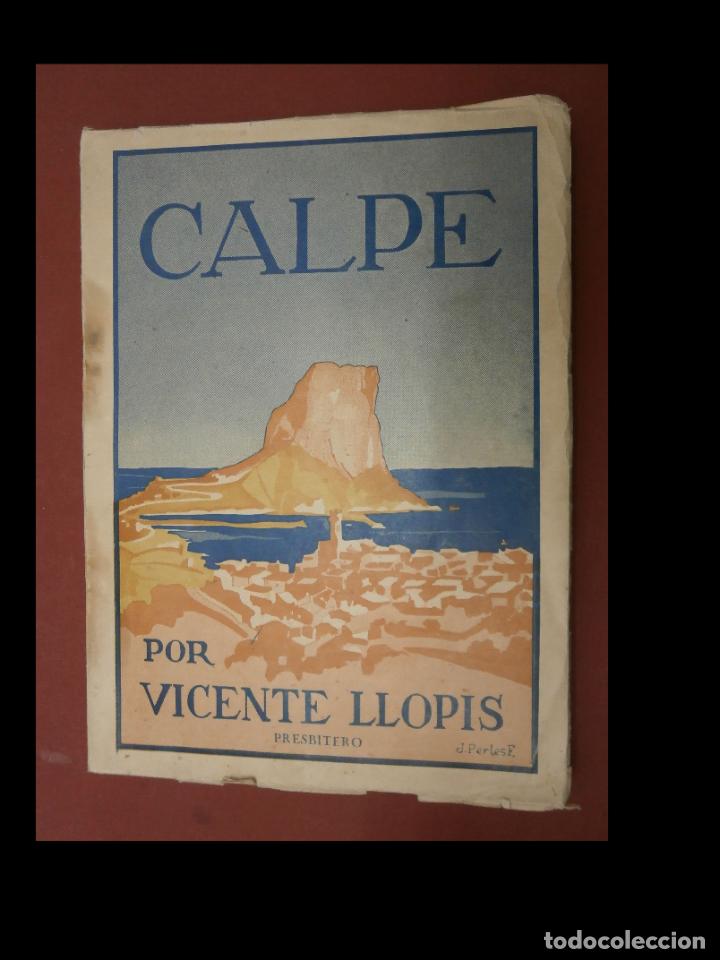Libros de segunda mano: Calpe. Vicente Llopis Bertomeu - Foto 1