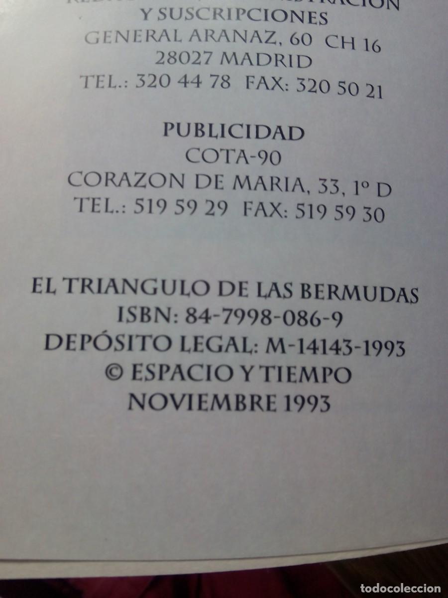Libros de segunda mano: COLECCI&Oacute;N ENIGMAS de ESPACIO Y TIEMPO / EL TRI&Aacute;NGULO DE LAS BERMUDAS / ANTONIO RIBERA - Foto 4