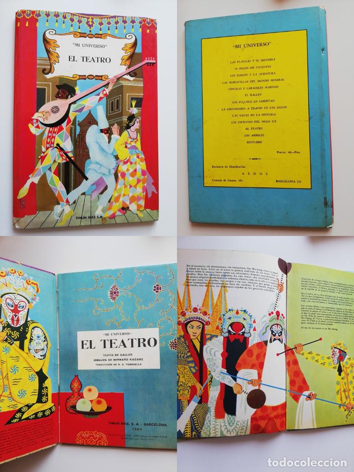Libros de segunda mano: MI UNIVERSO EL TEATRO. TIMUN MAS 1960. Gallus. - Foto 1
