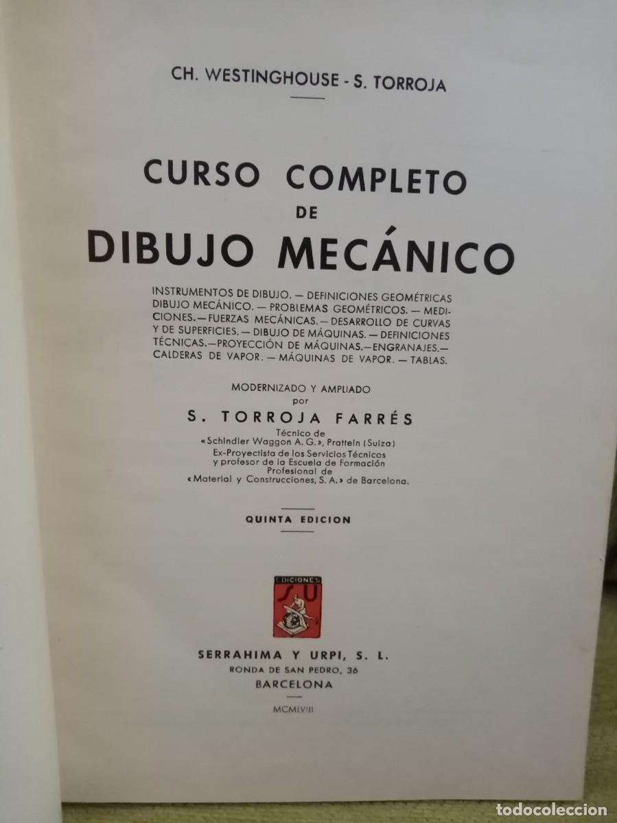 Libros de segunda mano: CURSO COMPLETO DE DIBUJO MEC&Aacute;NICO - Foto 6