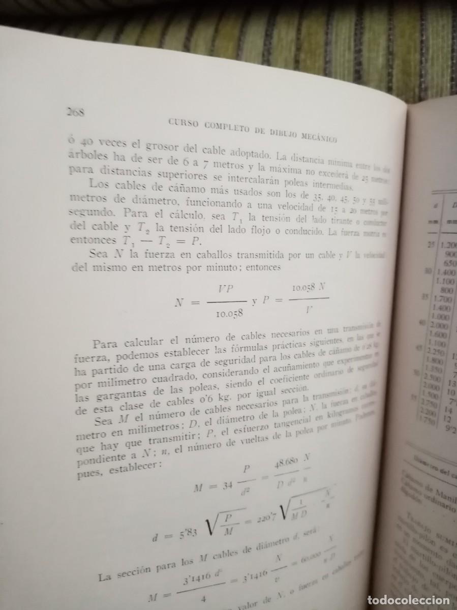 Libros de segunda mano: CURSO COMPLETO DE DIBUJO MEC&Aacute;NICO - Foto 10