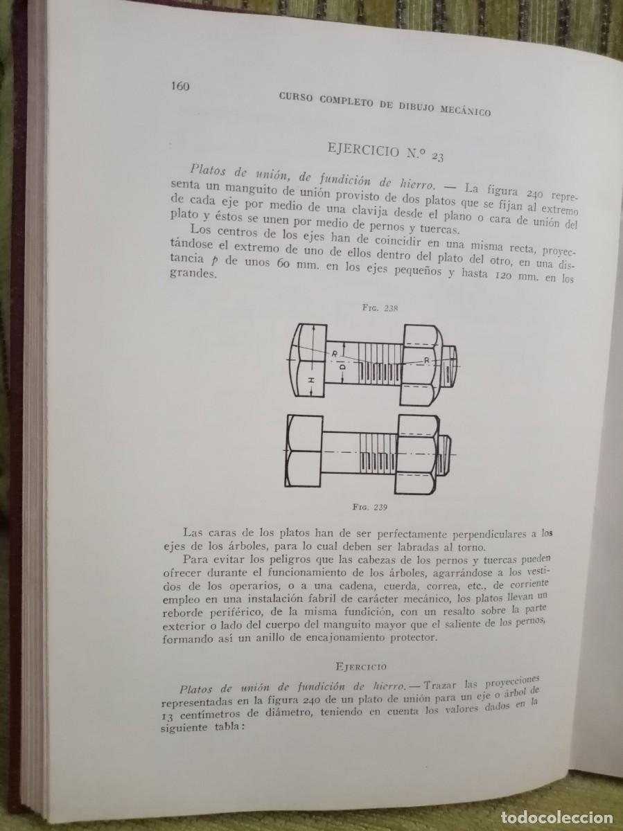 Libros de segunda mano: CURSO COMPLETO DE DIBUJO MEC&Aacute;NICO - Foto 11