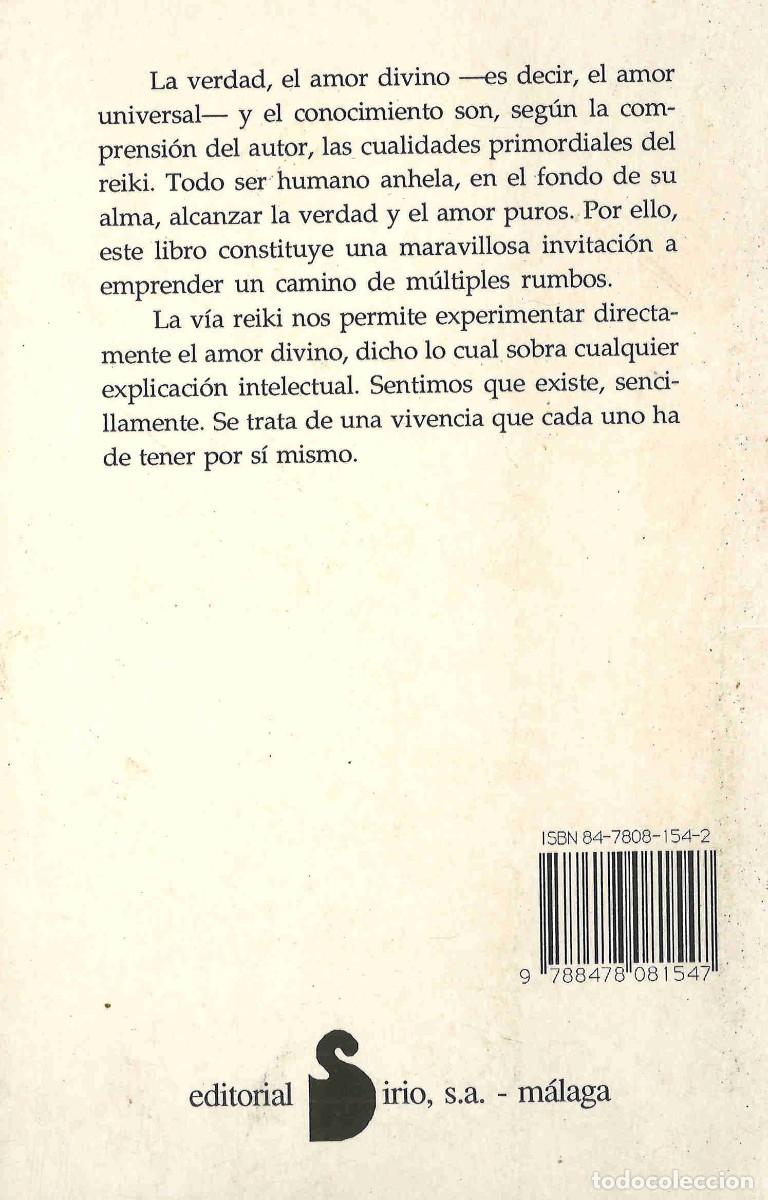 Libros de segunda mano: Reiki. El camino del coraz&oacute;n. Walter L&uuml;beck. 1994 - Foto 2