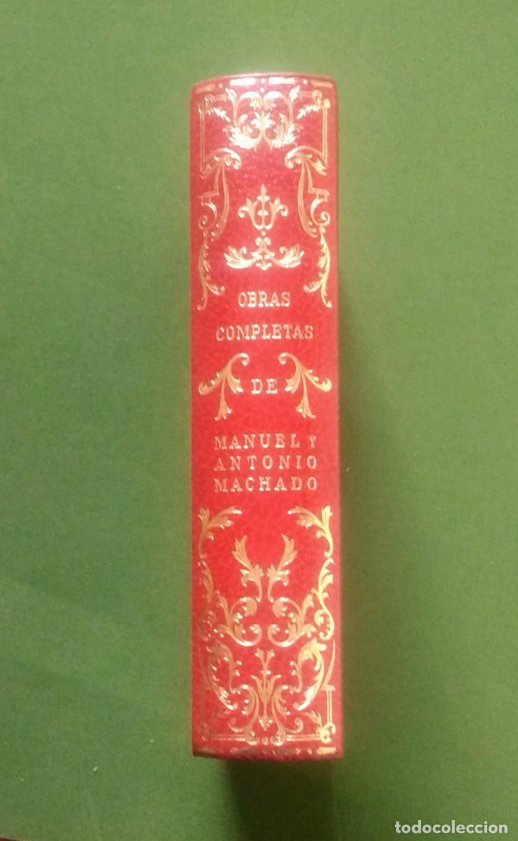 Libros de segunda mano: OBRAS COMPLETAS DE MANUEL Y ANTONIO MACHADO - EDICION LIMITADA Y NUMERADA - 3833 / 6000 - Foto 1