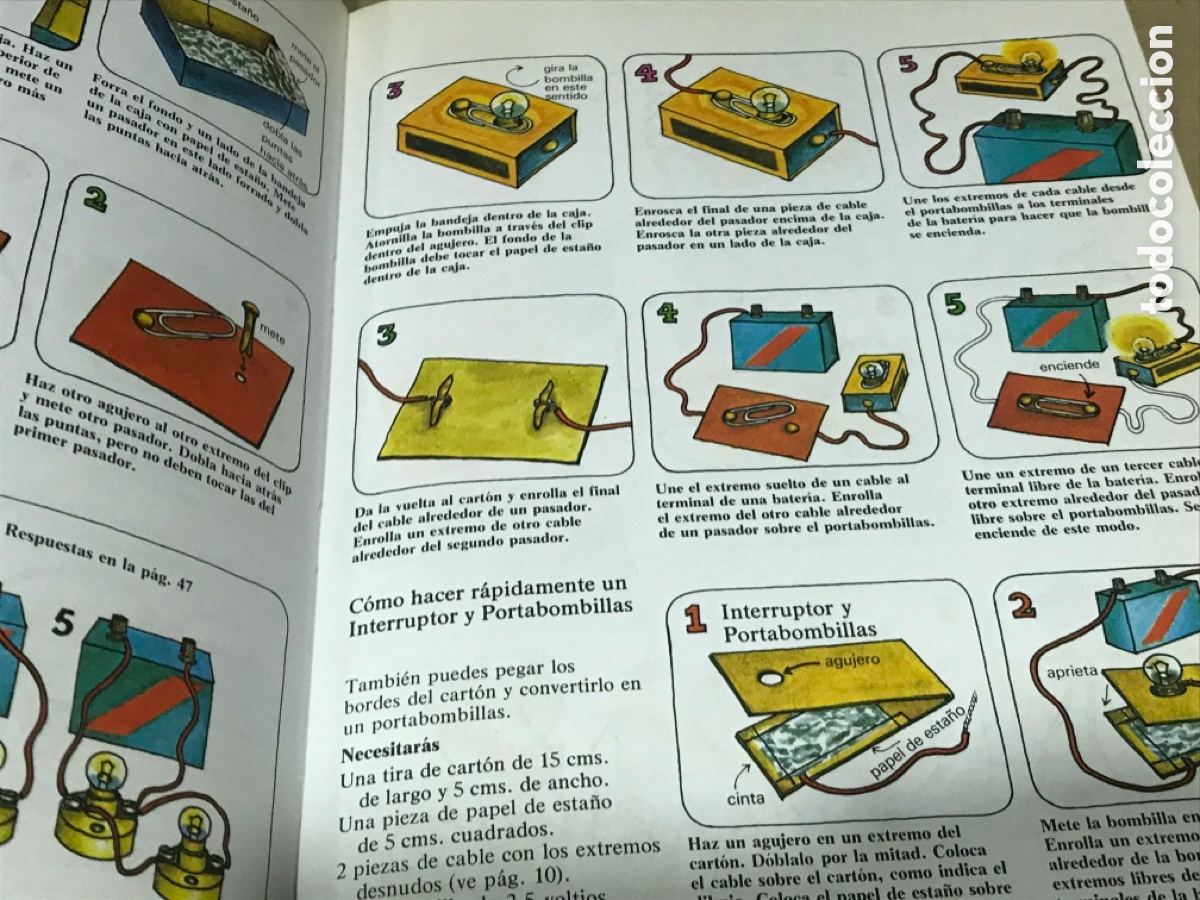 Libros de segunda mano: C&oacute;mo hacer bater&iacute;as e imanes - Foto 3