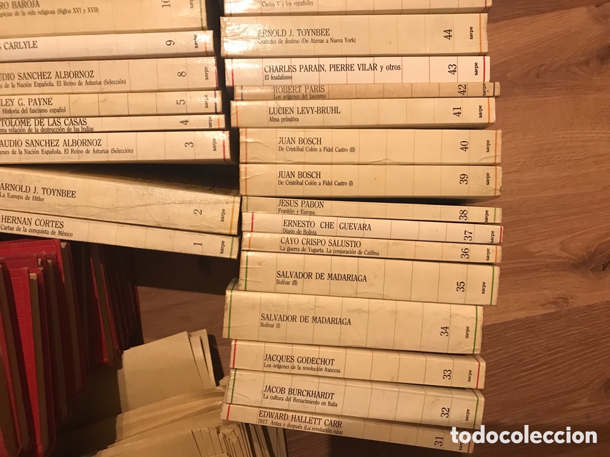 Libros de segunda mano: Biblioteca de la Historia. Sarpe. 1985. Completa - Foto 4