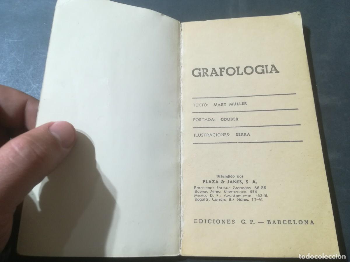 Libros de segunda mano: GRAFOLOGIA / MARY MULLER / A&Ntilde;64 / EDICIONES GP - Foto 4